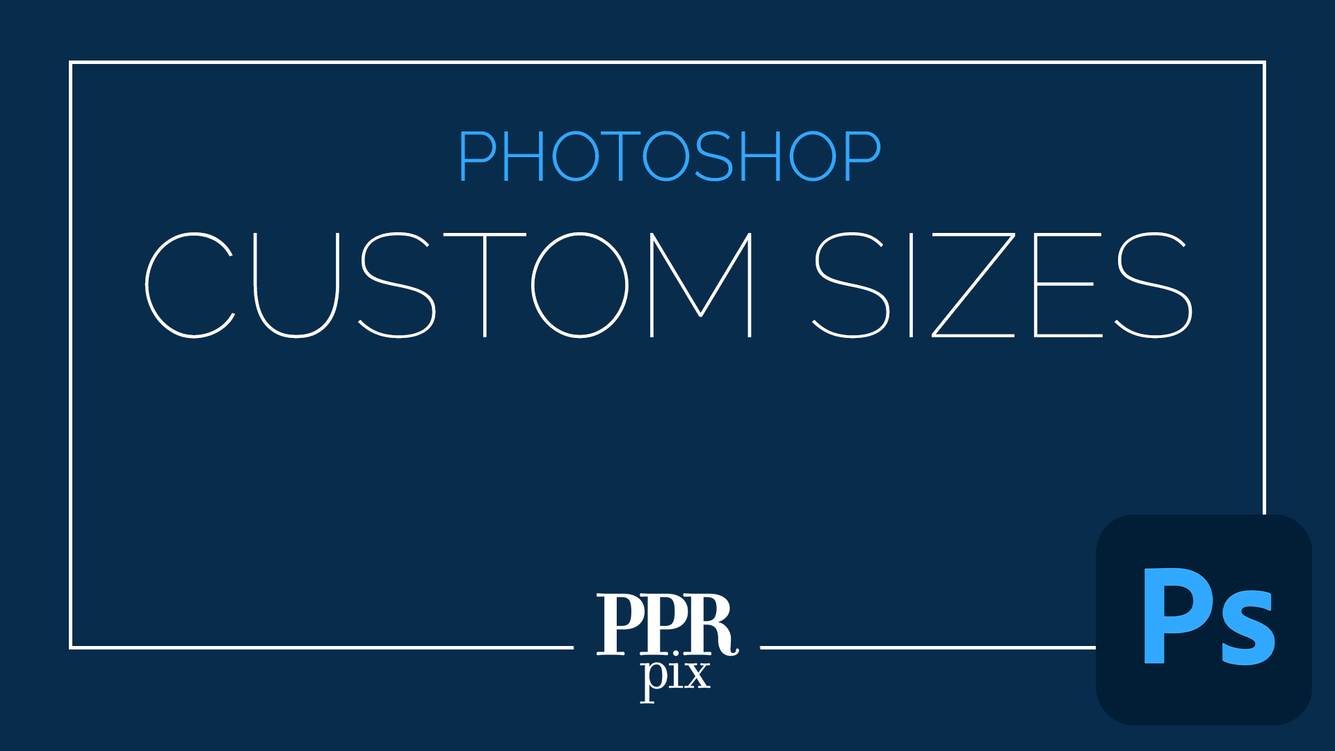 customized photo print sizes