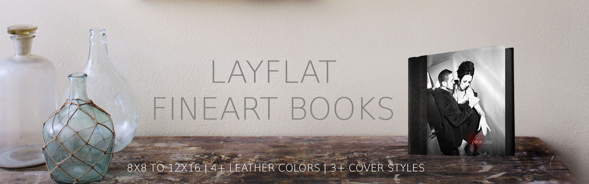 Layflat Portfolio Lustre Books