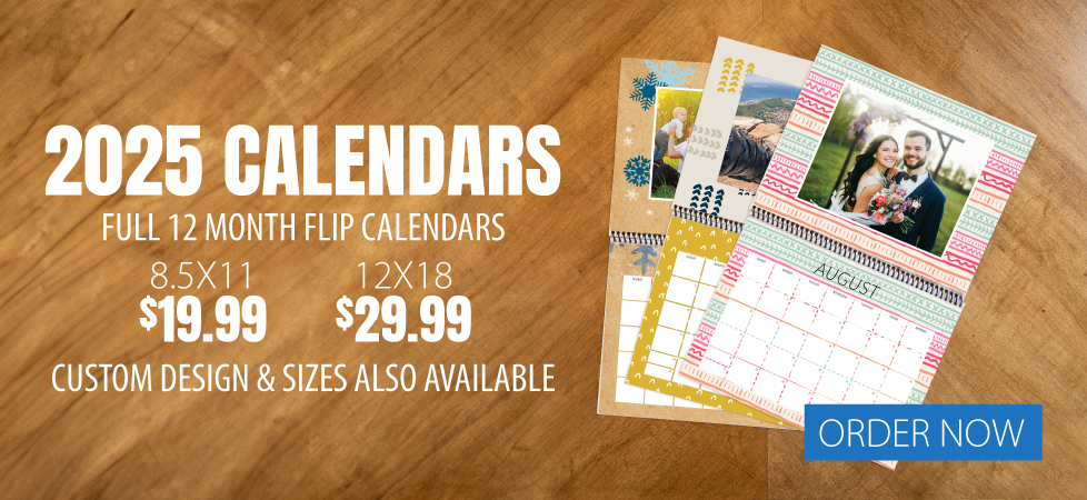 Order 2025 Calendars here!